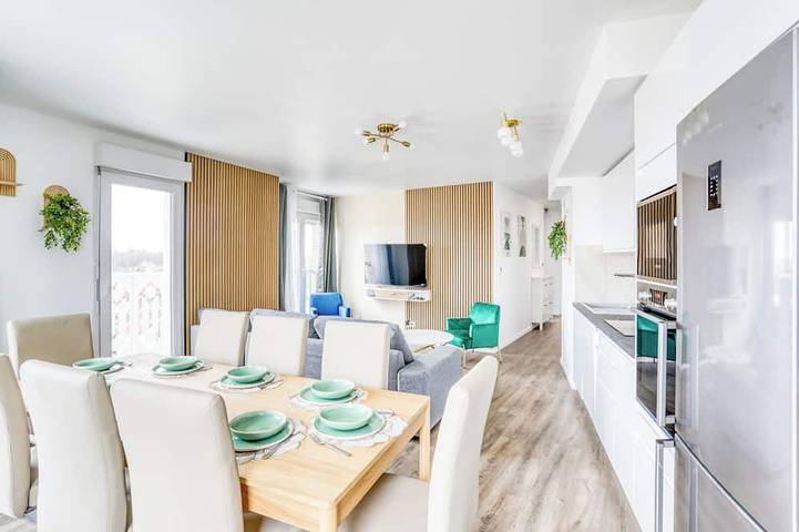 Appartement de vacances pour 8 personnes, avec balcon - 1