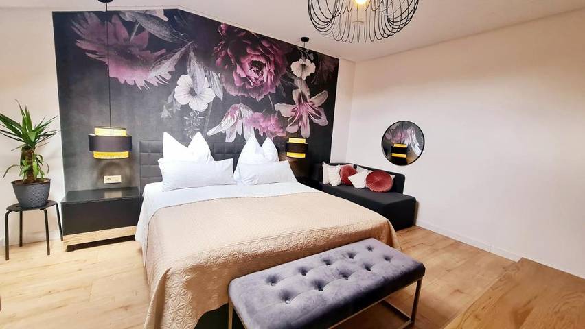 Ferienwohnung für 6 Personen, mit Balkon und Garten sowie Ausblick in Michelstadt - 3