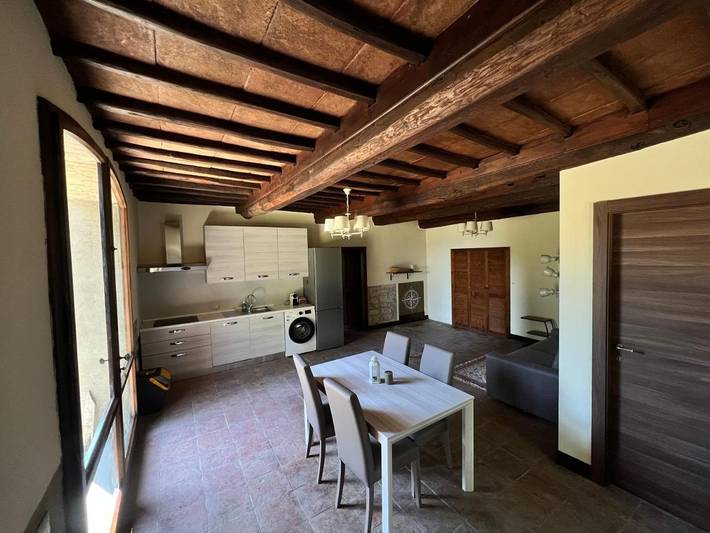 Gîte pour 5 personnes, avec vue ainsi que piscine et jardin, animaux acceptés à Pontassieve - 2