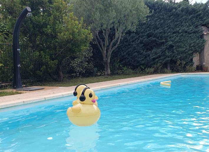Gîte pour 4 personnes, avec terrasse ainsi que piscine et jardin à Vaison-la-Romaine - 3