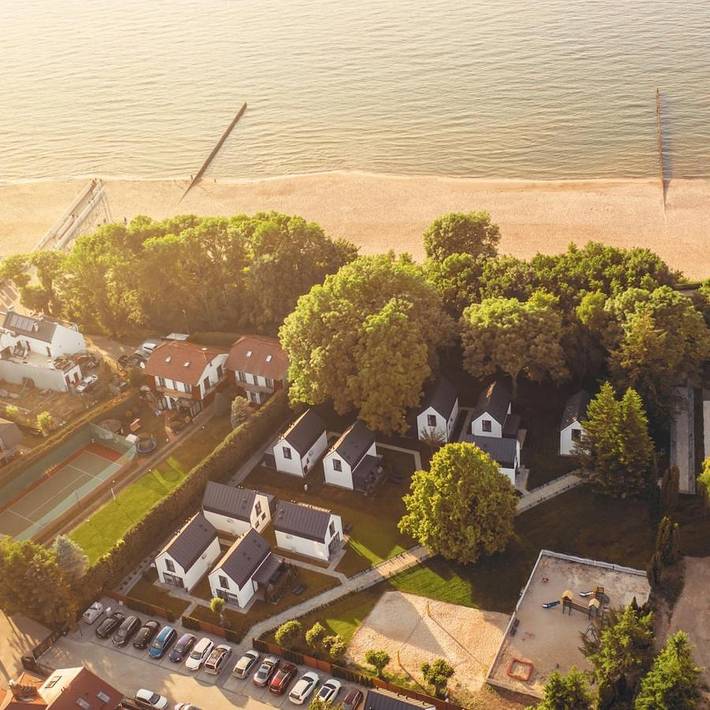 Ferienhaus für 6 Personen, mit Garten und Sauna sowie Ausblick und Pool