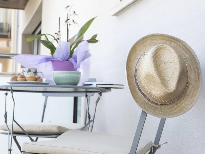 Ganze Ferienwohnung, Ferienwohnung für 4 Personen mit Meerblick in Platja de Baix a Mar (Torredembarra), Torredembarra