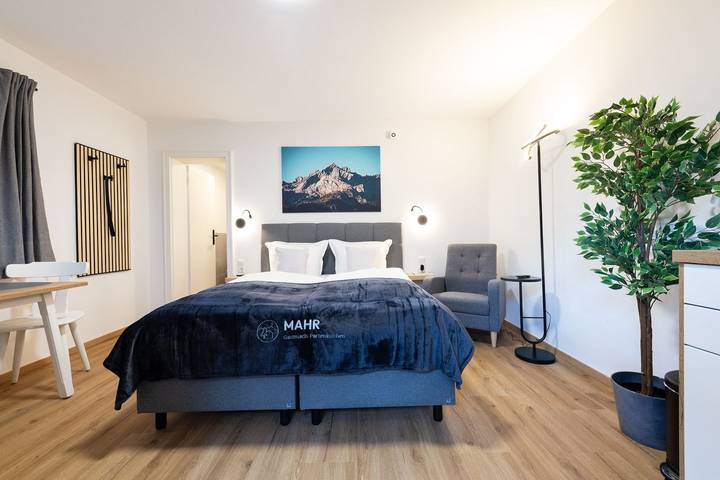 Ferienwohnung für 2 Personen, mit Balkon und Terrasse