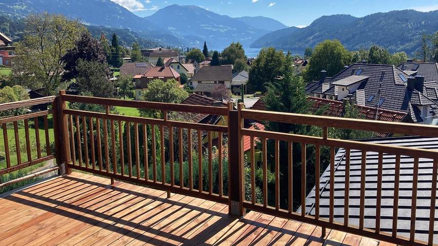 Ferienhaus für 8 Personen, mit Terrasse und Garten am Millstätter See