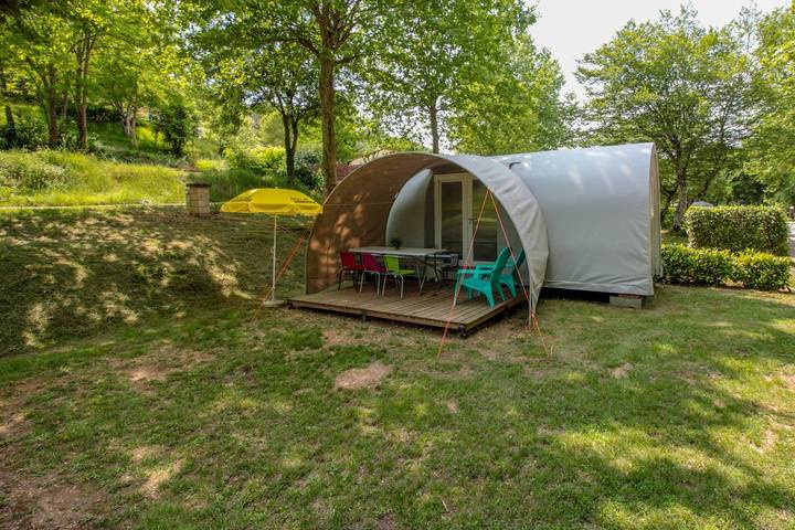 La Draille — Glamping tent Le Petit Chateau in Souillac, Lot