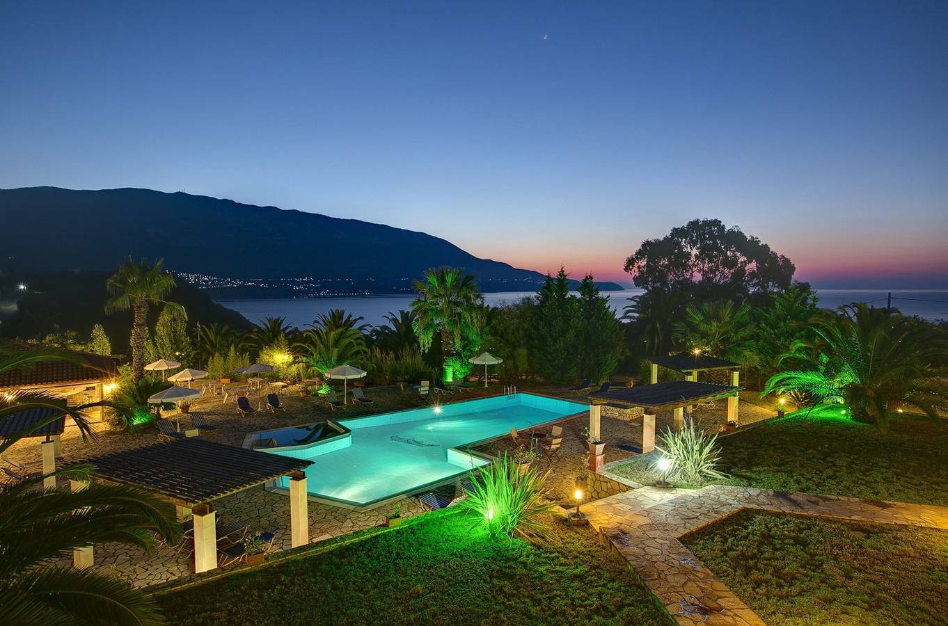 Villa für 4 Personen mit Terrasse in Spartia, Kefalonia