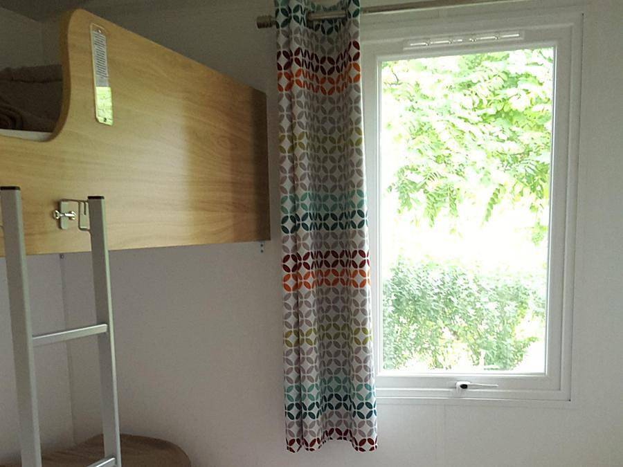 Camping du Lac de Cormoranche - Mobilheim 4 personen - Pmr in Cormoranche-sur-Saône, Bourg-en-Bresse und Umgebung