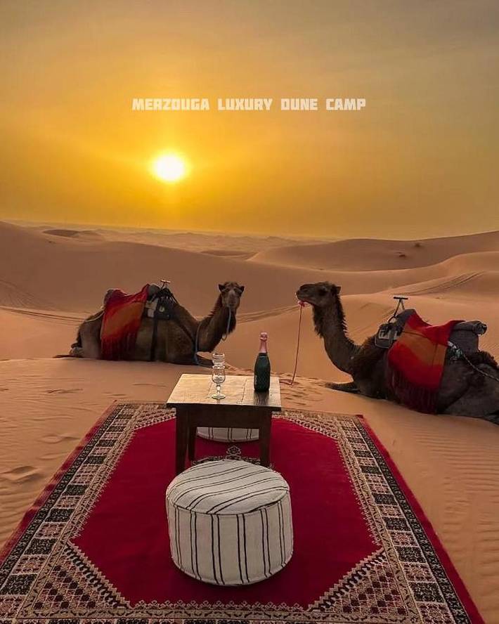 Camping voor 2 personen, with uitzicht and tuin as well as terras in Marokko