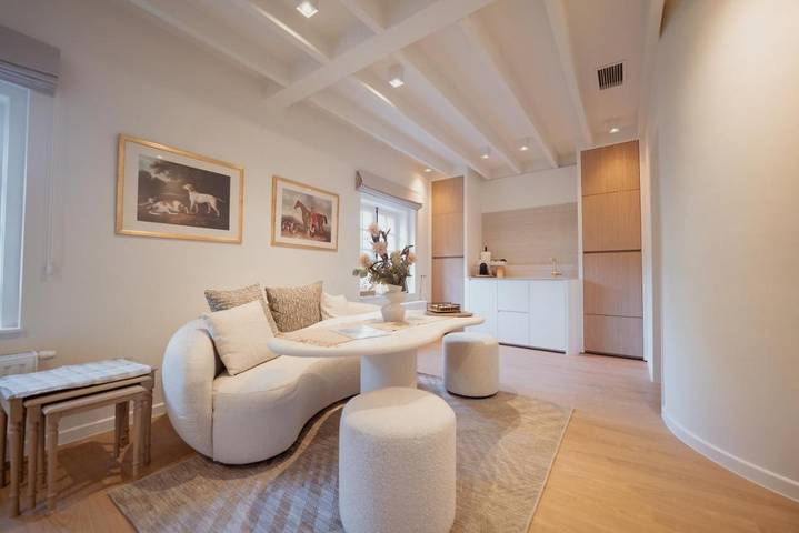 Vakantieappartement voor 4 personen, with tuin and uitzicht as well as balkon and sauna in Brugge