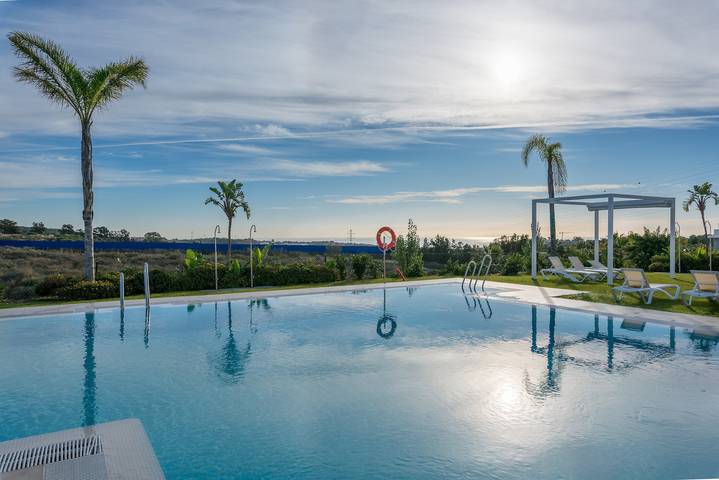 Appartement de vacances pour 5 personnes, avec jacuzzi ainsi que bassin pour enfant et jardin - 1
