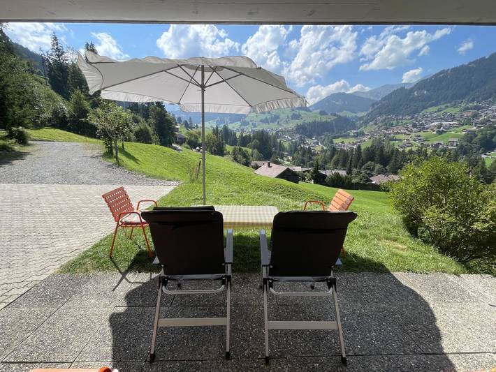 Hütte für 4 Personen, mit Terrasse und Garten in Adelboden - 3