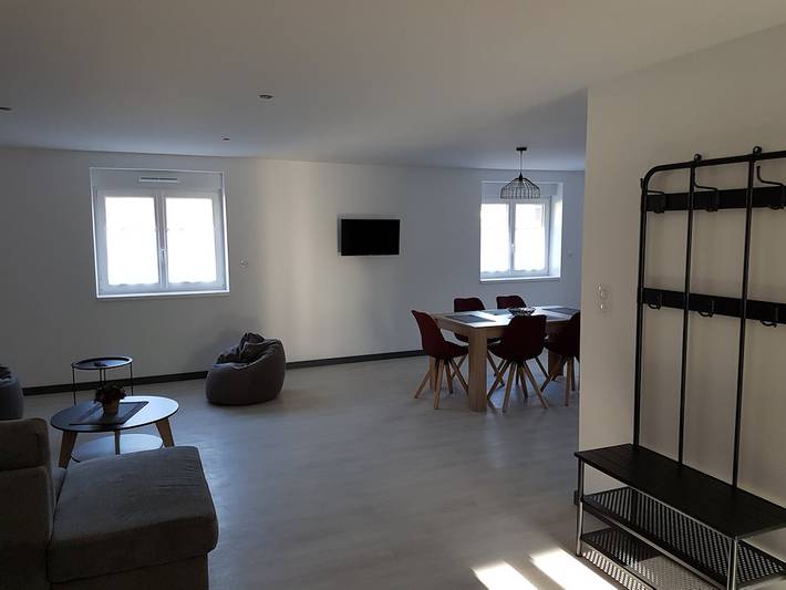 Appartement de vacances pour 6 personnes, avec jacuzzi ainsi que sauna et jardin