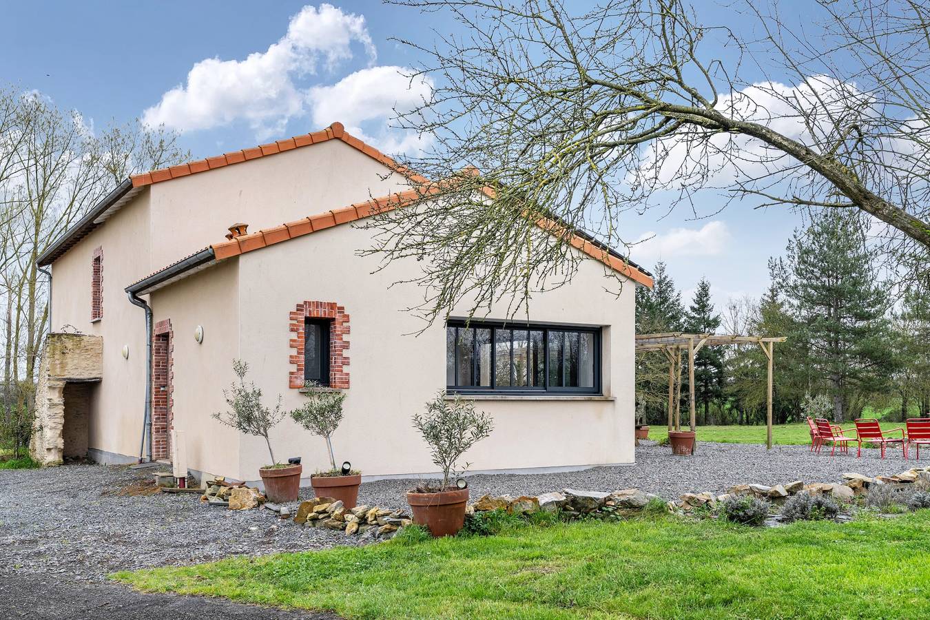 Gite La petite Hugrie: Casa rural con vistas y spa en plena naturaleza in Saint-Florent-le-Vieil, Región de Cholet