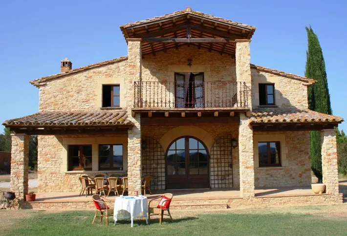 Maison de vacances pour 12 personnes, avec jardin et vue, animaux acceptés - 1