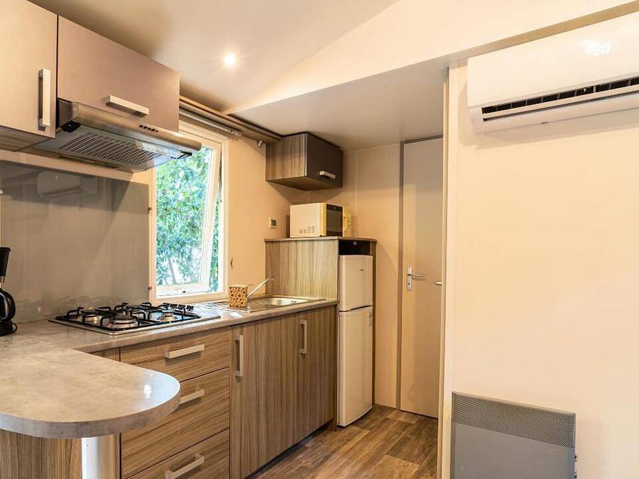 Camping Sandaya l'Etoile d'Argens - Mobilhome 4 personnes - Cottage Estérel 3 Pièces 4 Personnes Climatisé + Tv in Fréjus, Côte méditerranéenne (France)