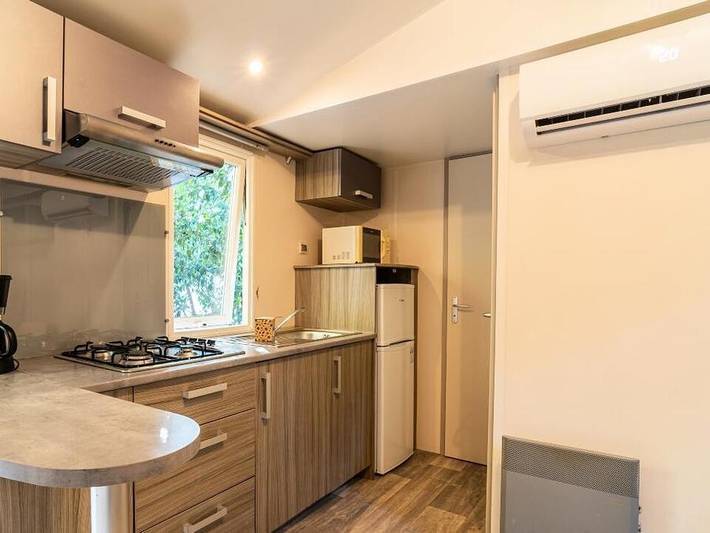 Camping Sandaya l'Etoile d'Argens - Mobilhome 4 personnes - Cottage Estérel 3 Pièces 4 Personnes Climatisé + Tv in Fréjus, Côte méditerranéenne (France)
