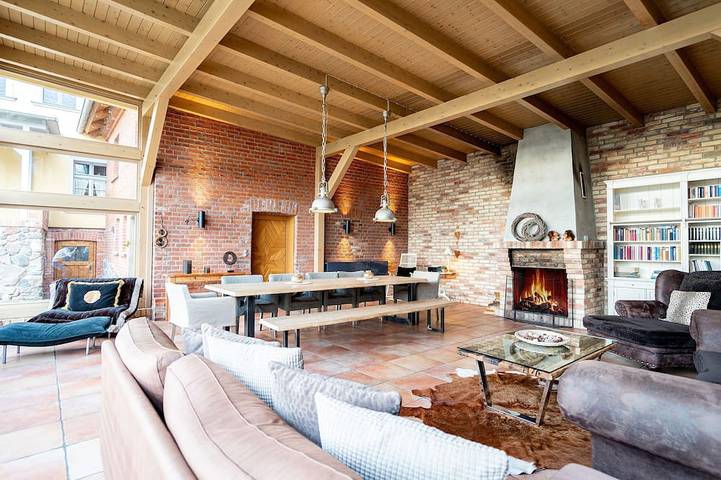 Ferienhaus für 14 Personen, mit Garten und Whirlpool sowie Terrasse und Sauna, mit Haustier in Usedom Stadt