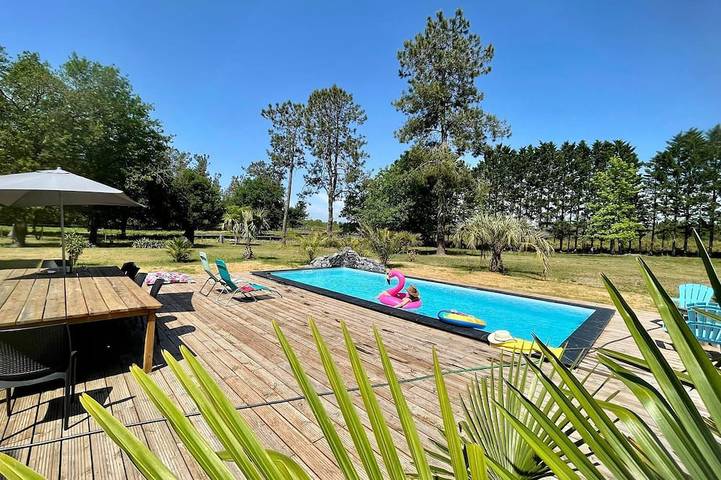 Maison de vacances pour 10 personnes à Mios