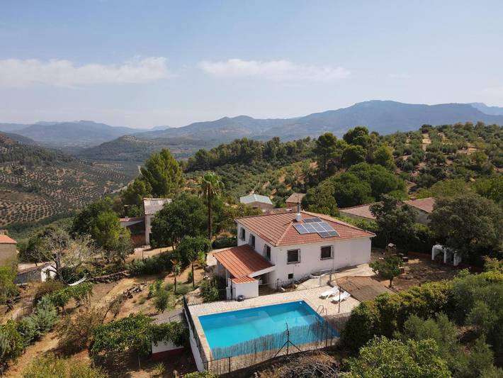 Maison de vacances pour 8 personnes, avec piscine ainsi que jardin et vue - 1
