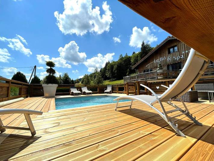 Chalet pour 15 personnes, avec sauna et jacuzzi ainsi que jardin et piscine à Bussang - 4