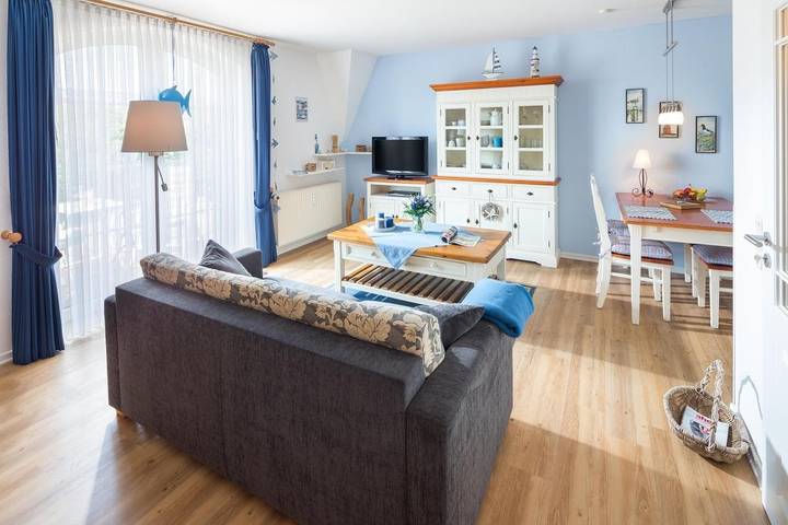 Apartamento de vacaciones para 2 personas, con jardín además de sauna y balcón - 1