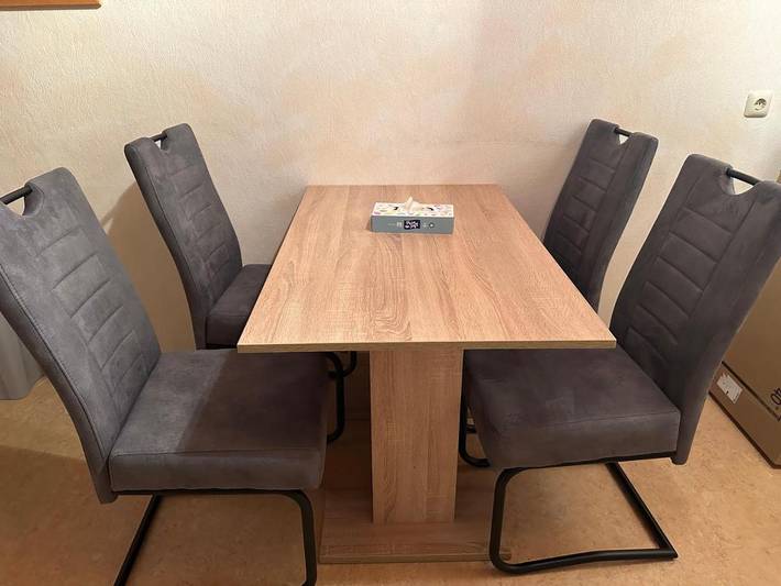 Ferienwohnung für 6 Personen, mit Terrasse und Garten sowie Ausblick in Untermeitingen - 2