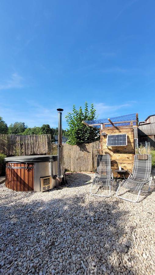 Zelt für 2 Personen, mit Whirlpool und Garten sowie Ausblick in Hohenberg an der Eger - 3