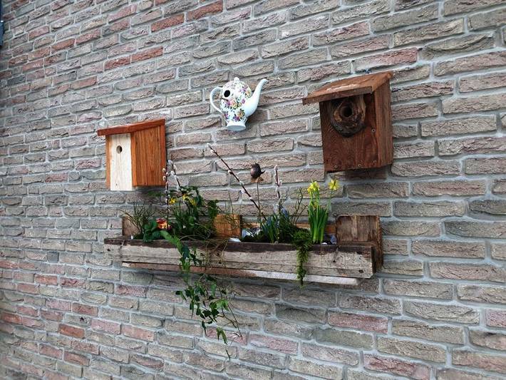 Ferienwohnung für 4 Personen, mit Terrasse und Garten sowie Ausblick