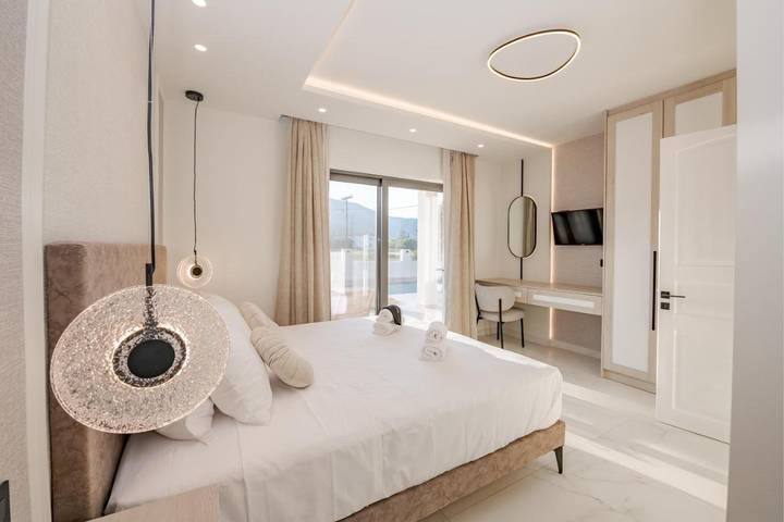 Ferienhaus für 10 Personen, mit Garten und Pool sowie Ausblick in Kalamaki - 3