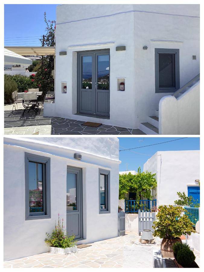 Location de vacances pour 4 personnes, avec Balcon et Terrasse ainsi que Jardin et Vue dans Apollonia