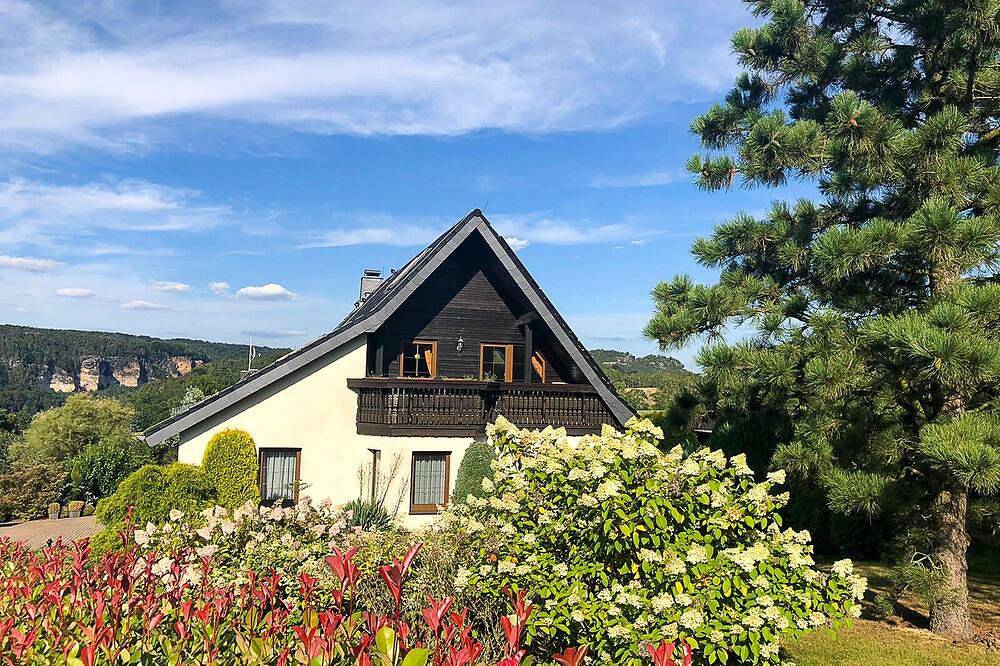 Ganze Wohnung, Traumhafte Aussicht für Aktivurlauber, für bis zu 5 Personen in Struppen, Elbsandsteingebirge