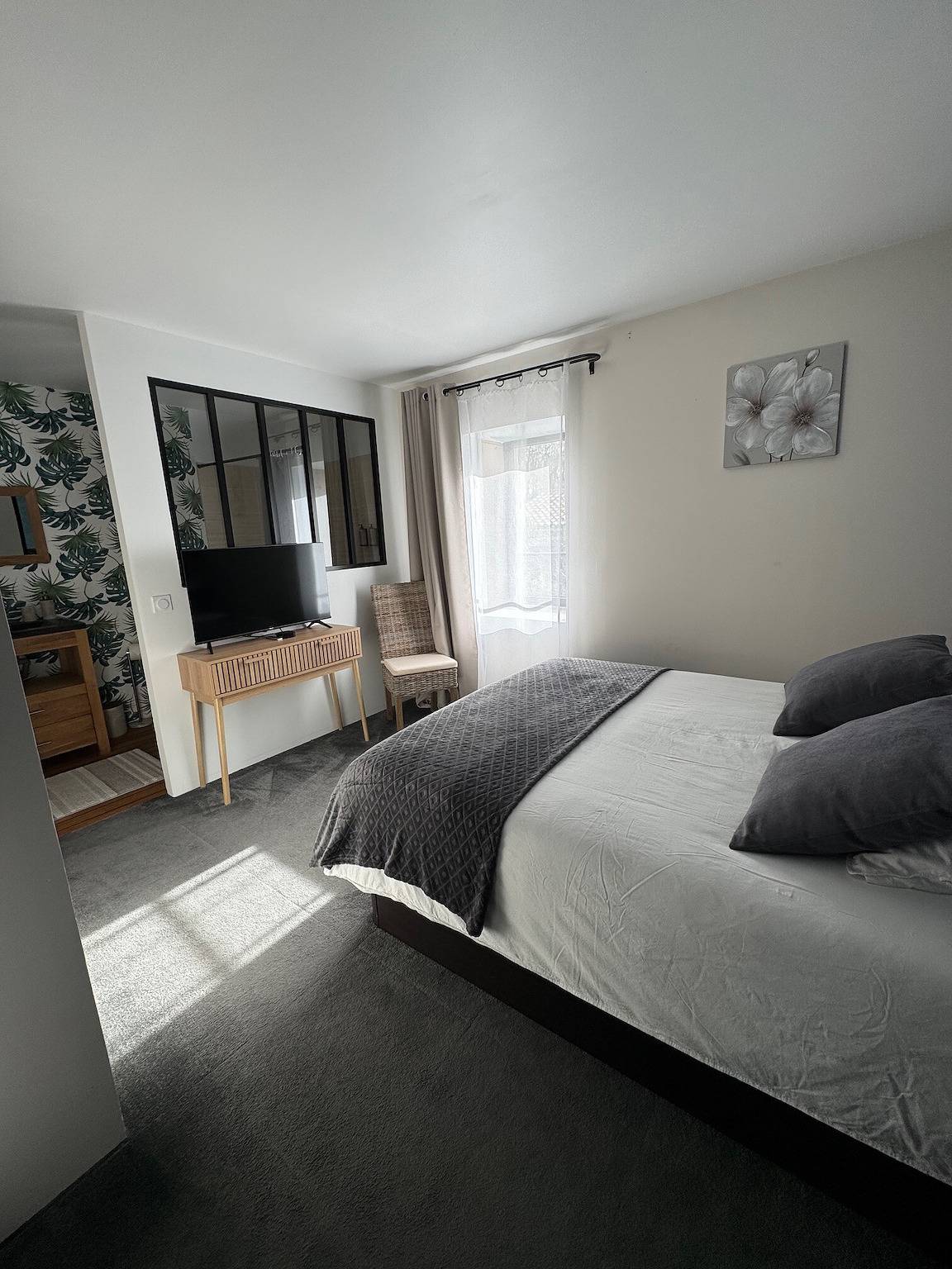 Chambre Jack – Charme et Authenticité en pleine nature in Aigrefeuille-d'Aunis, Région de Rochefort