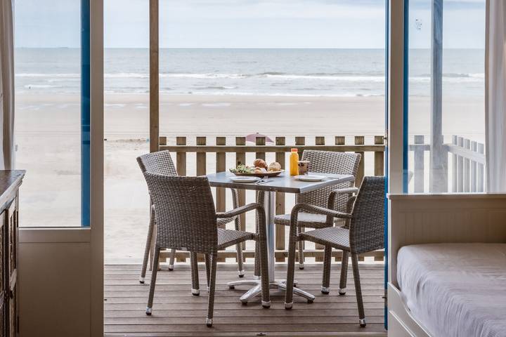 Ferienhaus für 4 Personen, mit Terrasse und Balkon/Terrasse - 1