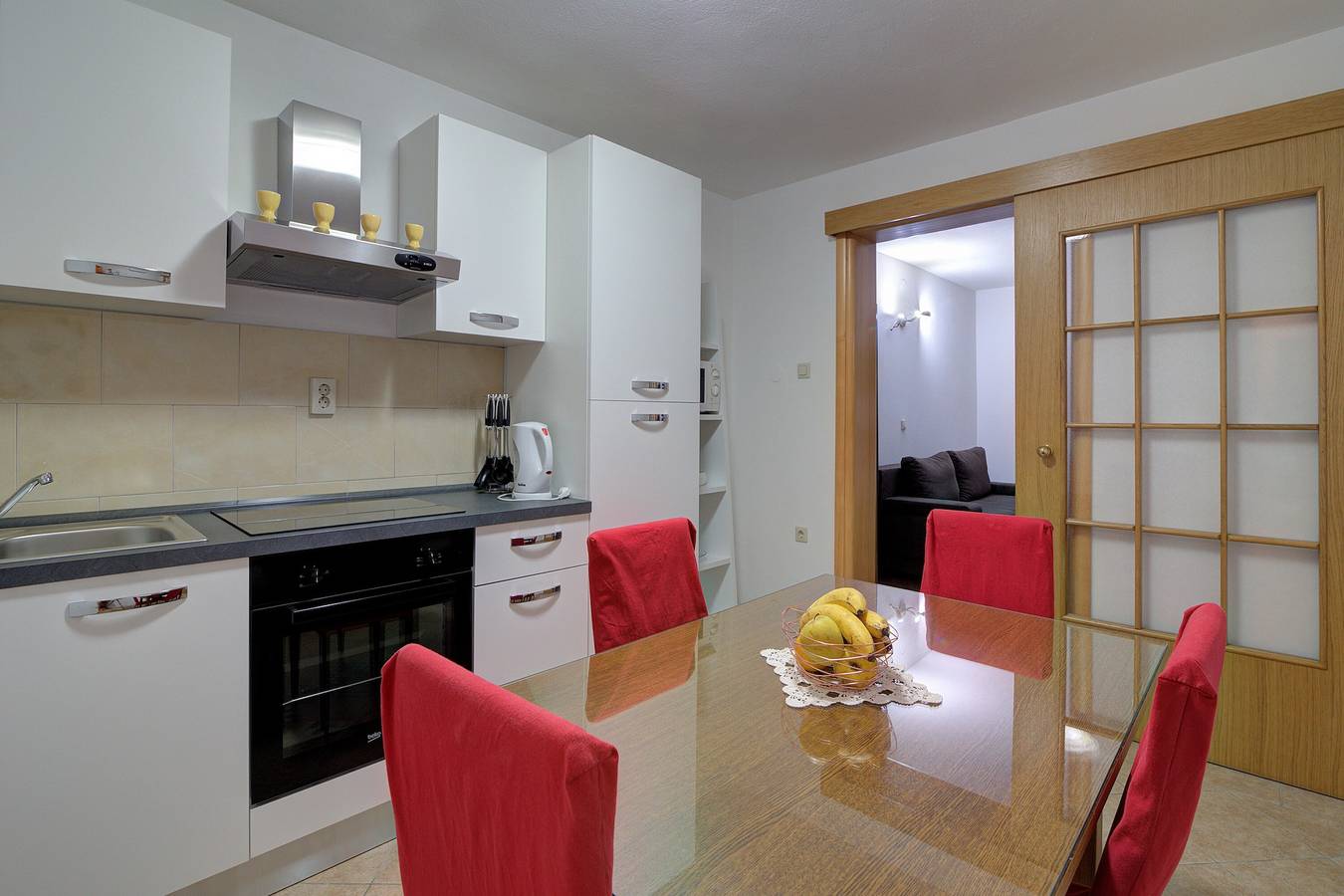 Cały apartament, Apartament wakacyjny dla 4 osób z widok na ocean in Senj, Kvarner