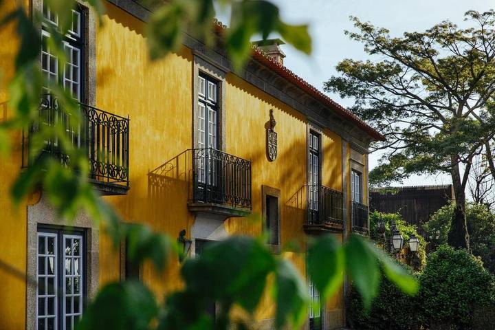 Maison d’hôte pour 3 personnes, avec jardin ainsi que vue et piscine dans Vila de Punhe
