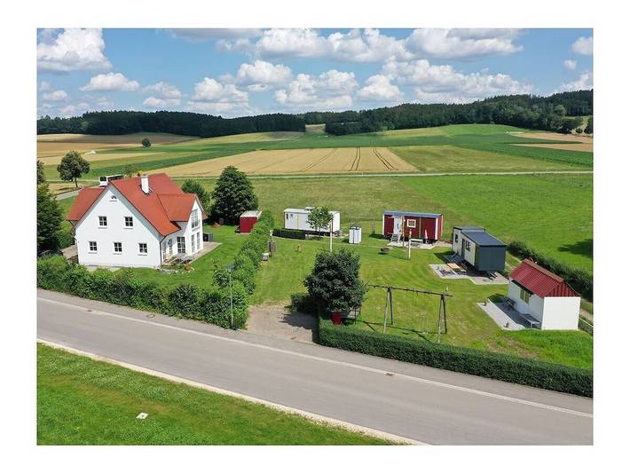 Ferienhaus für 5 Personen, mit Balkon und Garten in Kammeltal