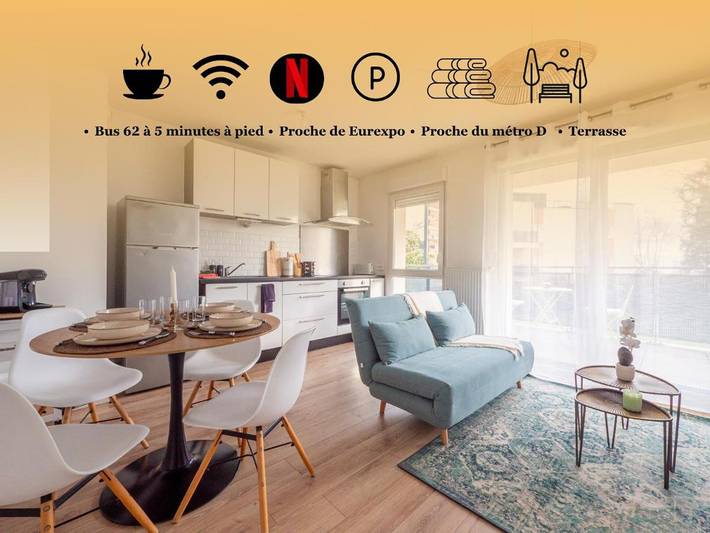 Appartement de vacances pour 4 personnes, avec terrasse - 1