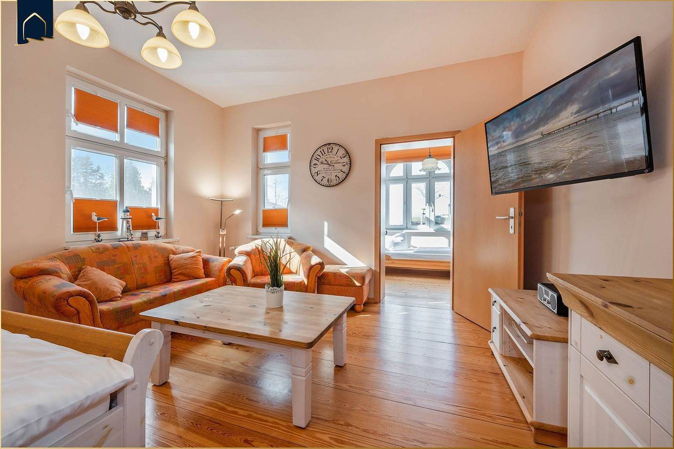 Appartement entier, Gemütliche Ferienwohnung in Zinnowitz mit Garten – strandnah in Top-Lage in Zinnowitz, Usedomer Norden