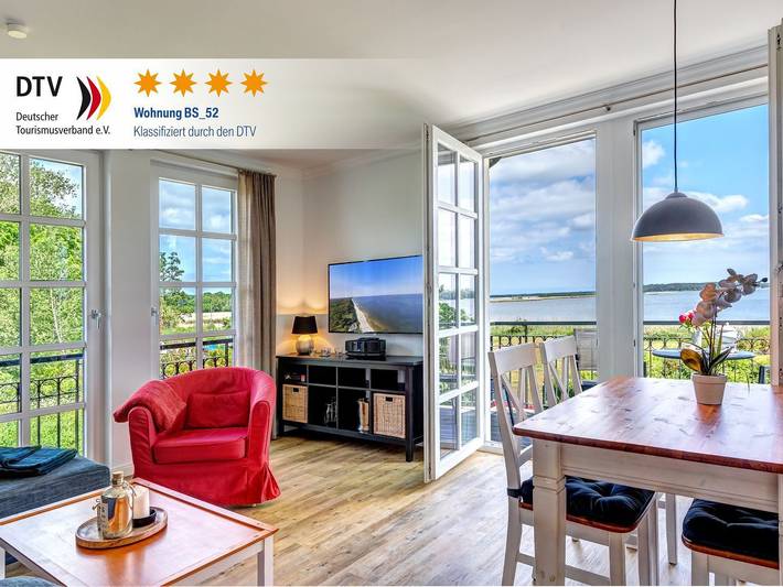 Ferienwohnung für 2 Personen, mit Balkon und Sauna sowie Seeblick in Balm, Benz