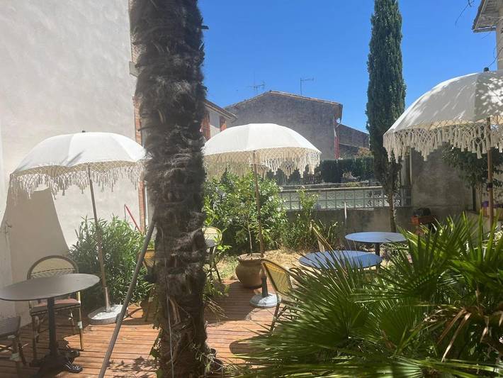Chambre d’hôte pour 2 personnes, avec Terrasse ainsi que Jardin et Vue