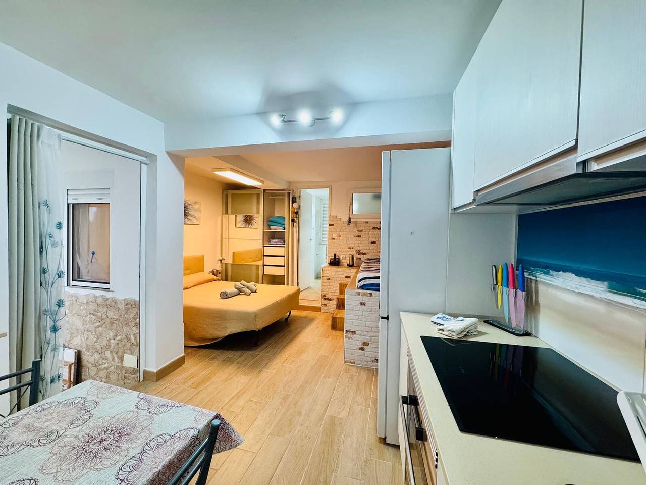 Studio entier, Studio de vacances « En Playa Del Mogan » avec Wi-Fi in Puerto de Mogan, Mogán