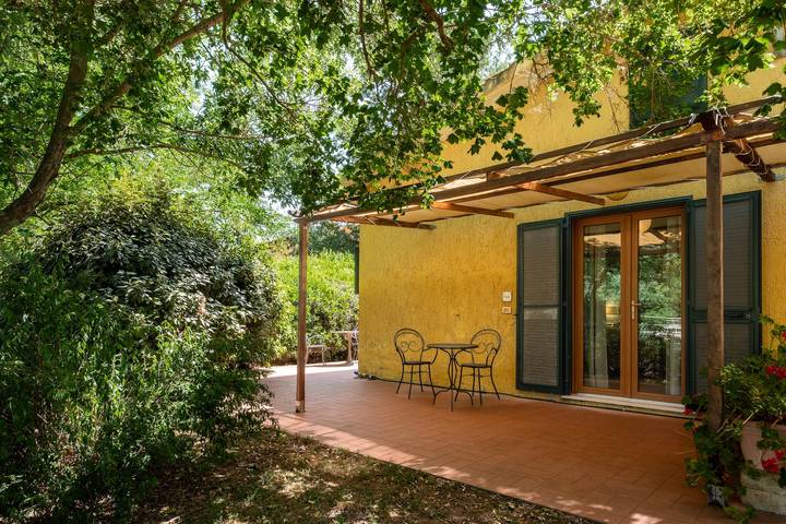 Geheel appartement, Appartement 'Rosaspina - 7' met Gedeeld Zwembad, Gedeeld Terras en Airconditioning in Capalbio, Provincie Grosseto