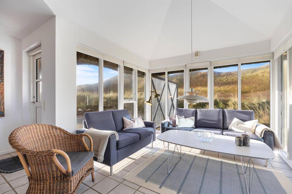 Ferienhaus auf großem Grundstück in 1. Dünenreihe in Årgab in Skodbjerge, Årgab