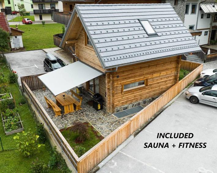 Gîte pour 5 personnes, avec vue ainsi que sauna et terrasse dans Bohinjska Bistrica