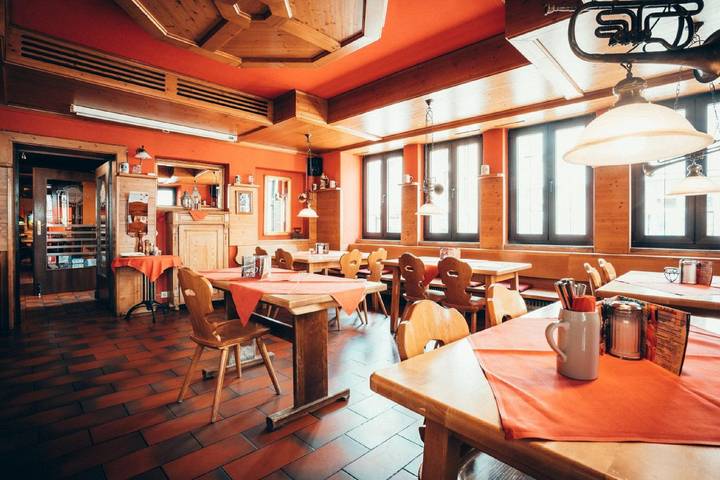 Braugasthof Trompete - Doppelzimmer "Radler" (13qm) mit Fahrradgarage im Hotel in Eichstätt, Altmühltal