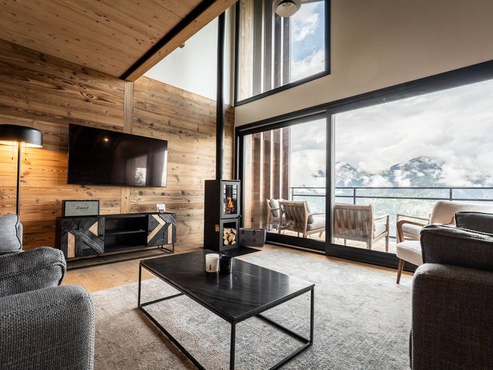 Gîte pour 12 personnes, avec balcon et sauna dans Plagne Montalbert - 3