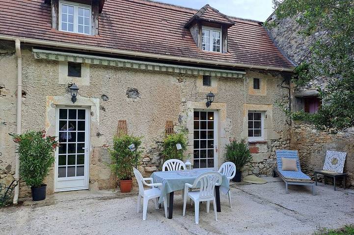 Maison de vacances pour 6 personnes, avec jardin à Montazeau