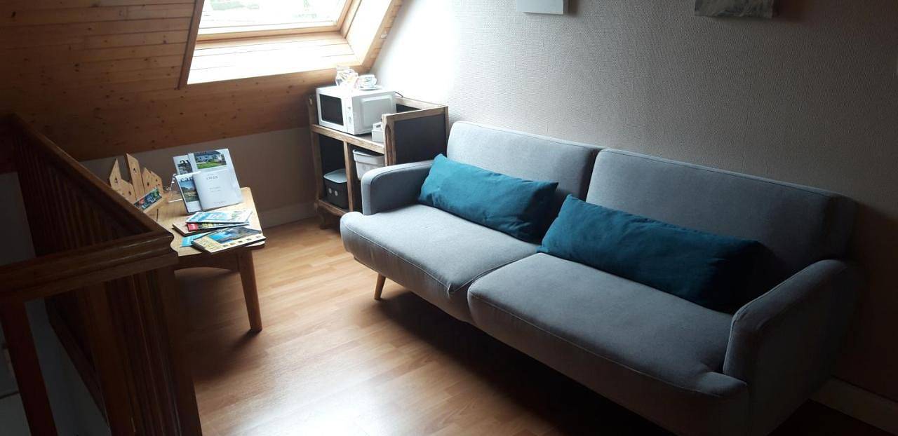 Double Room with Private External Bathroom in Plouguerneau, Région de Brest