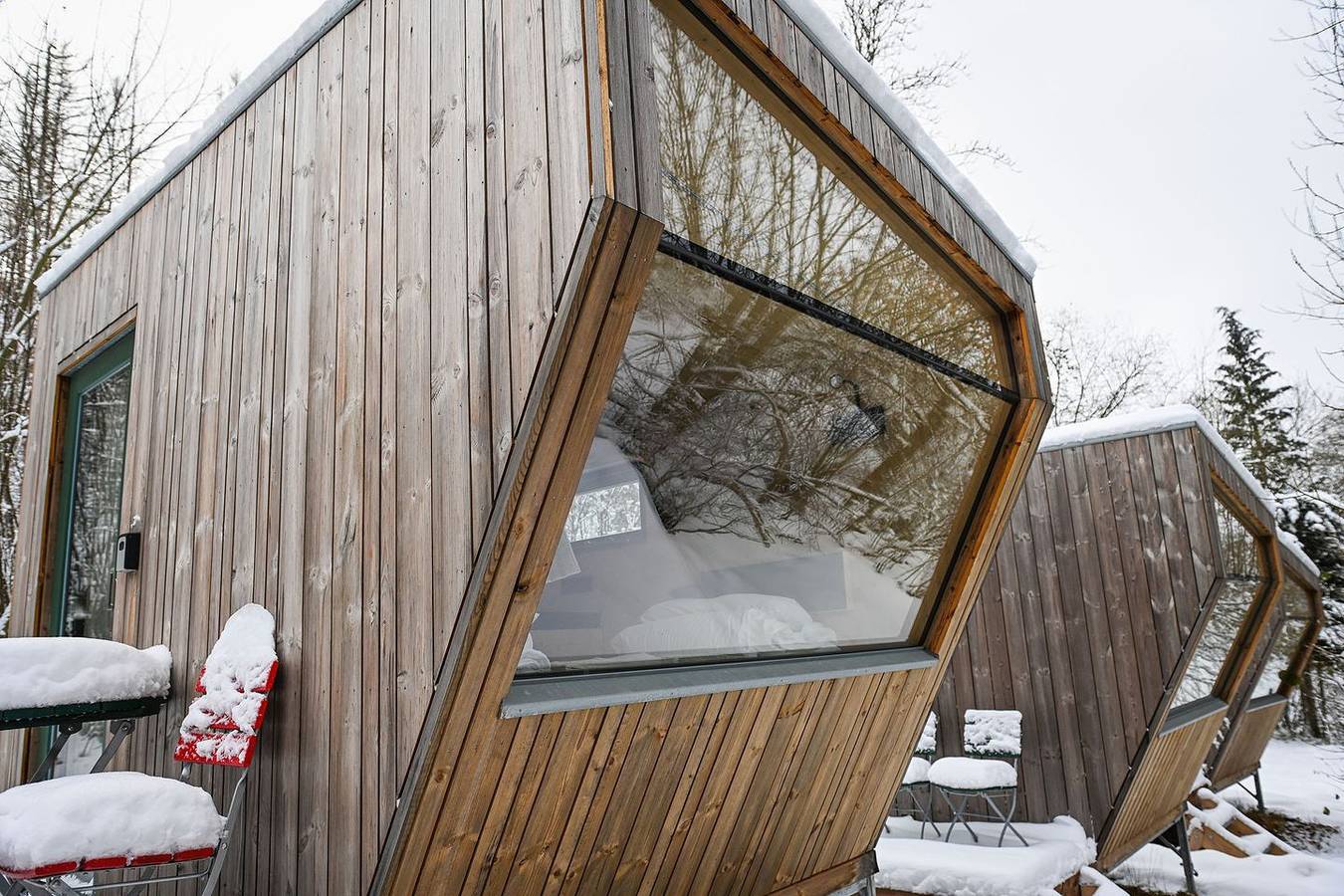 Nachhaltig & stilvoll - Übernachtung im Green Tiny Sleep Space im Harz in Harzvorland