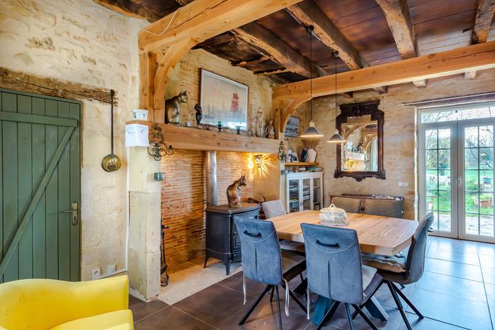Charming Cottage for 4 – Renovated House with Private Pool in Saint-Jory-las-Bloux, Périgord Vert